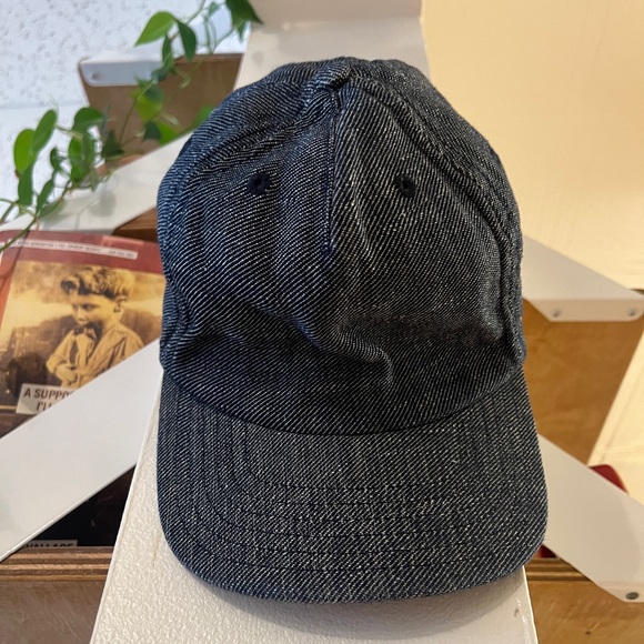 Daag denim/linen hat (new) - Picture 1 of 5